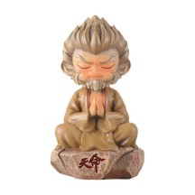Mythical Black Wukong Blind Box Ornaments Trendy Play Resin Crafts