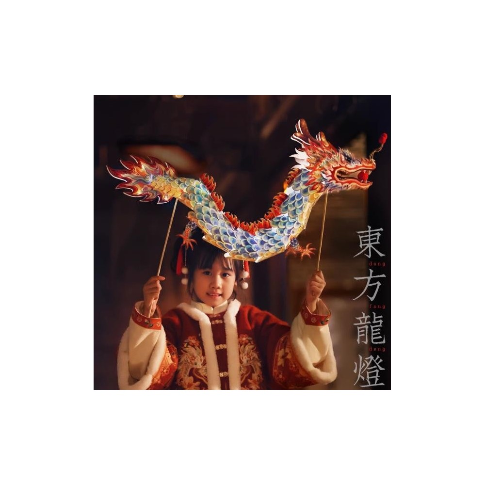 New Year Dragon Lantern Spring Festival Dragon Dance Lantern Handmade DIY New Year Dragon Lantern Spring Festival Dragon Dance Lantern Handmade DIY