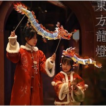 New Year Dragon Lantern Spring Festival Dragon Dance Lantern Handmade DIY