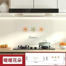 Kitchen oil-proof stickers New Year decorations for the interior of the house