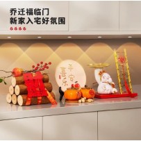 Decorative firewood ornaments New Year gift complete set of decoration supplies