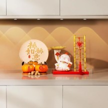 Decorative firewood ornaments New Year gift complete set of decoration supplies