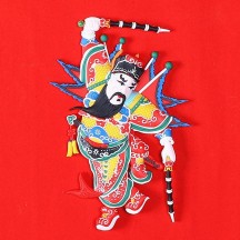 New Year Spring Festival Door God Magnetic Sticker Chinese Creative Crafts