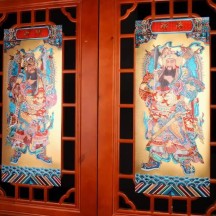 Golden door god door stickers New Year door decoration domineering New Year pictures