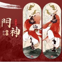 New Year's Door God Sticker Magnetic Door Sticker Couplet Entrance Door Sticker