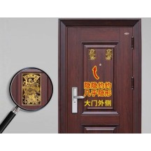 Door god stickers positive god of wealth fortune hanging painting living room room