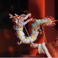 New Year Lantern Festival Intangible Cultural Heritage Lion Dance Lantern