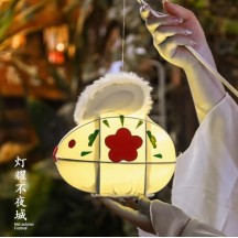 Mid-Autumn Festival rabbit lantern DIY handmade Hanfu jade rabbit material package