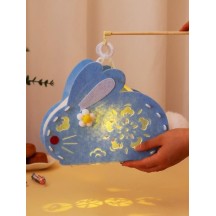 Mid-Autumn Festival rabbit lantern DIY handmade Hanfu jade rabbit material package