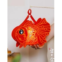 Mid-Autumn Festival rabbit lantern DIY handmade Hanfu jade rabbit material package