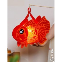 Mid-Autumn Festival rabbit lantern DIY handmade Hanfu jade rabbit material package