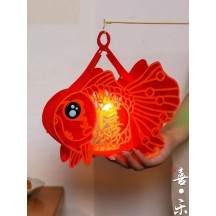 Mid-Autumn Festival rabbit lantern DIY handmade Hanfu jade rabbit material package