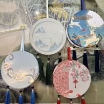 Mid-Autumn Festival Lantern Hanfu Palace Lantern Luminous Lantern DIY Portable Luminous Lantern