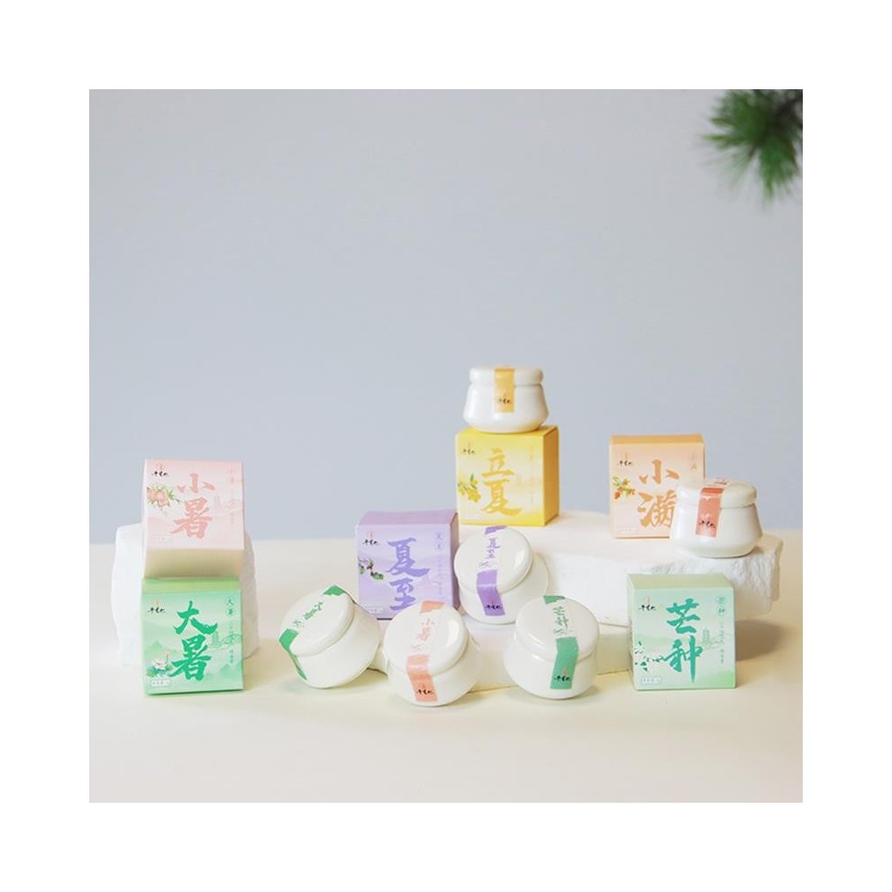 Cultural and creative twenty-four solar terms solid aromatherapy for home indoor long-lasting fragrance