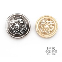 Sealing lacquer copper seal head 24 solar terms series secret letter seal handmade DIY creative