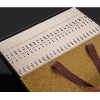 Twenty-four solar terms natural agarwood sandalwood gift box with 24 scents