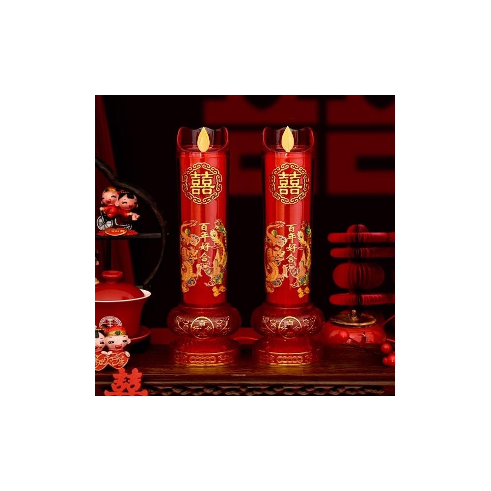 Wedding candles dragon and phoenix rechargeable candles Wedding candles dragon and phoenix rechargeable candles