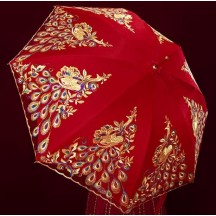 Wedding red umbrella Chinese wedding umbrella wedding dowry umbrella