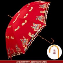 Wedding red umbrella Chinese wedding umbrella wedding dowry umbrella