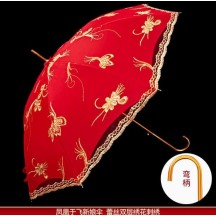 Wedding red umbrella Chinese wedding umbrella wedding dowry umbrella