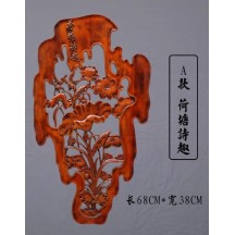 Camphor wood carving Dongyang wood carving solid wood pendant ornaments crafts