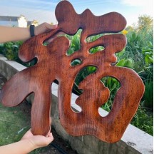 Camphor wood carving Dongyang wood carving solid wood pendant ornaments crafts