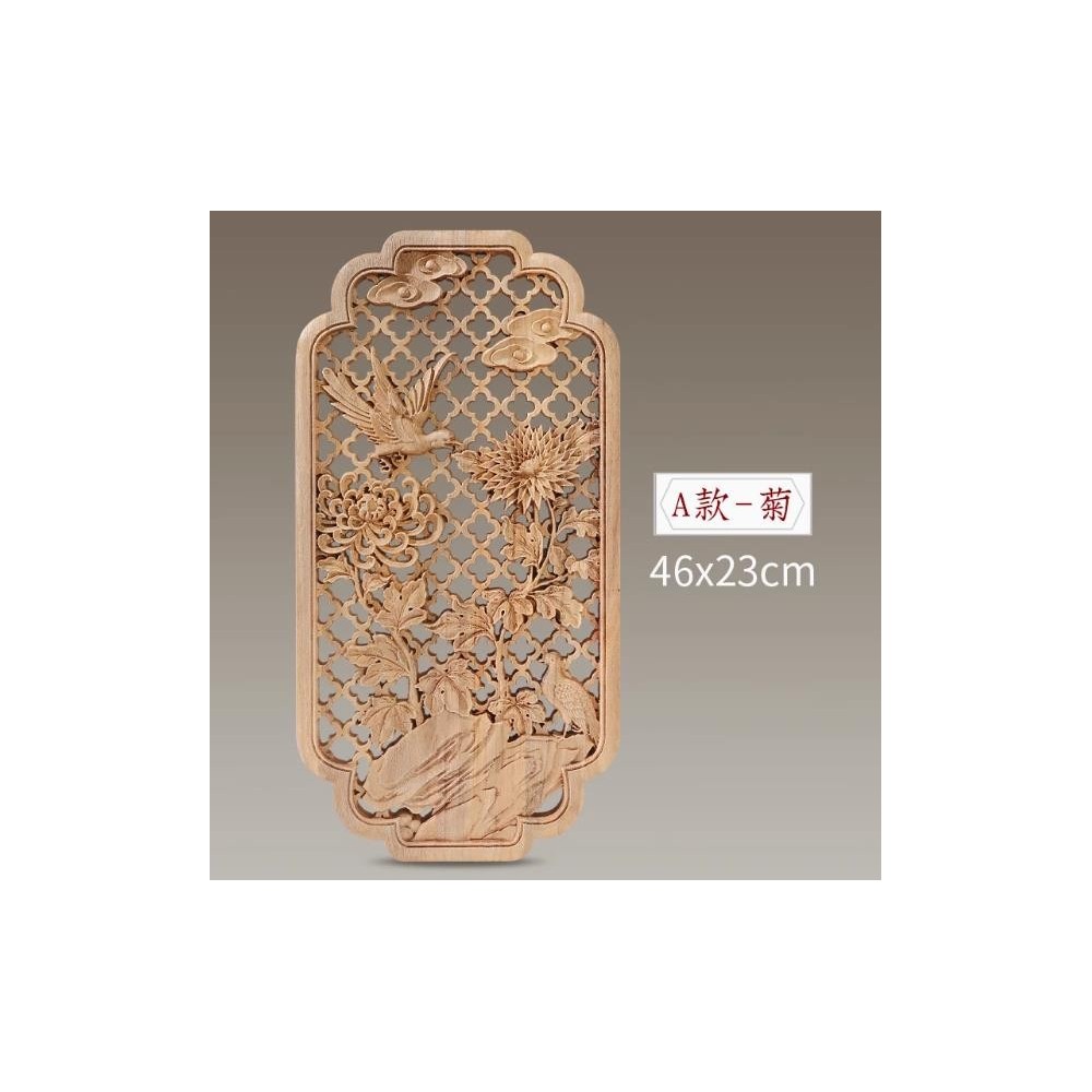 Dongyang wood carving pendant ornaments Chinese wall hanging solid wood carving craft Dongyang wood carving pendant ornaments Chinese wall hanging solid wood carving craft