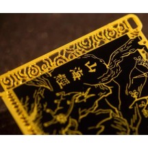 Cultural and creative giftsShanhaijing scroll, pure copper metal hollow bookmark