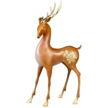 Brass Nine-Colored Deer Ornament