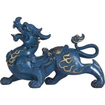Colored copper pixiu ornaments and handicrafts