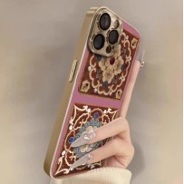 Dunhuang Pattern Painted Premium Fashion Phone Case Compatible with iPhone