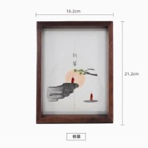 Chinese-Style Gift with Intangible Cultural Heritage – Handmade Shu Embroidery & Suzhou Embroidery Craft Item