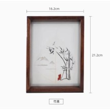 Chinese-Style Gift with Intangible Cultural Heritage – Handmade Shu Embroidery & Suzhou Embroidery Craft Item