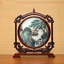 Suzhou Double-Sided Embroidery – Fully Handmade Embroidered Ornament
