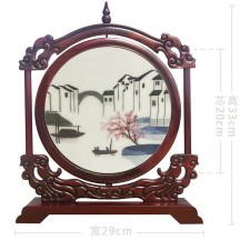 Suzhou Double-Sided Embroidery – Fully Handmade Embroidered Ornament
