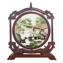 Suzhou Double-Sided Embroidery – Fully Handmade Embroidered Ornament