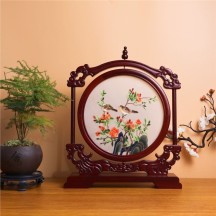 Suzhou Double-Sided Embroidery – Fully Handmade Embroidered Ornament