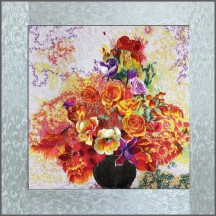 Finished Suzhou Embroidery – Magnolia Silk Embroidery Decorative Artwork, Chinese-Style Gift