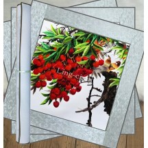 Finished Suzhou Embroidery – Magnolia Silk Embroidery Decorative Artwork, Chinese-Style Gift