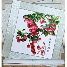 Finished Suzhou Embroidery – Magnolia Silk Embroidery Decorative Artwork, Chinese-Style Gift