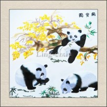 Finished Suzhou Embroidery – Magnolia Silk Embroidery Decorative Artwork, Chinese-Style Gift
