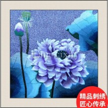 Finished Suzhou Embroidery – Magnolia Silk Embroidery Decorative Artwork, Chinese-Style Gift