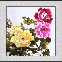 Finished Suzhou Embroidery – Magnolia Silk Embroidery Decorative Artwork, Chinese-Style Gift