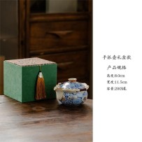 Ru Kiln Handheld Teapot with Two Cups – Compact Gift Box Set