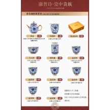Gongfu Tea Set – Premium Light Luxury Jingdezhen Teapot Set with High-End Famille Rose Enamel