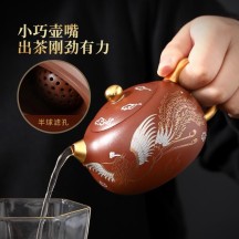 Master-Crafted High-End Teapot Made from Original Ore Zisha Clay