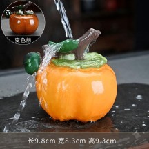 Color-Changing Orange Tea Pet – Premium Nurturable Lychee Tea Toy Ornament