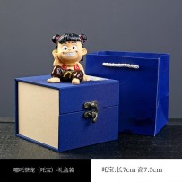 Creative Nezha Tea Pet – Premium Nurturable Color-Changing Tea Toy Ornament