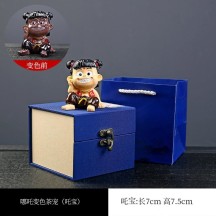 Creative Nezha Tea Pet – Premium Nurturable Color-Changing Tea Toy Ornament