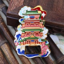 Metal Bottle Opener & Fridge Magnet – City Landmark and Popular Tourist Attraction Design